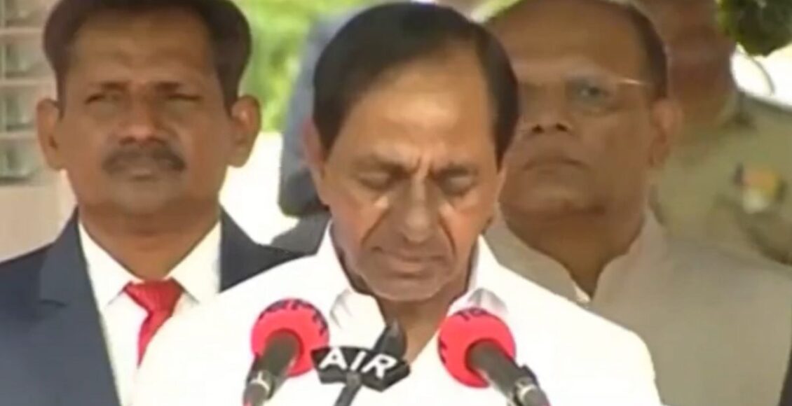 Telangana Cm Kcr Skips R Day Celebrations At Raj Bhavan In Hyderabad