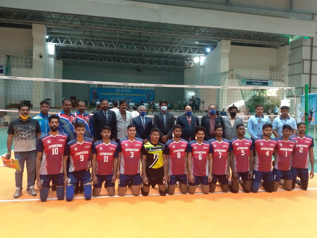 70th Senior National Volleyball Championship: Odisha Men & Women Teams ...