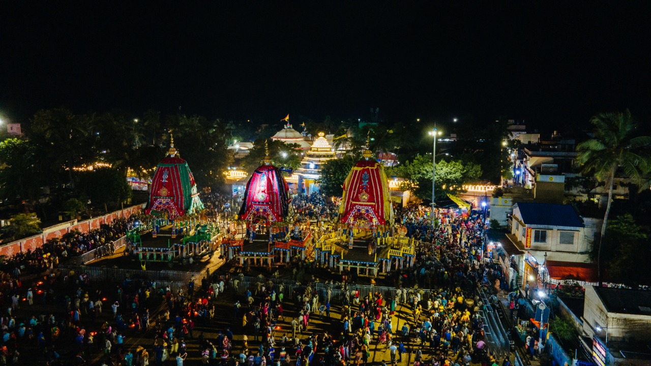 Rath Yatra 2022 : Dakshina Moda Ritual Of Chariots Held In Puri ...