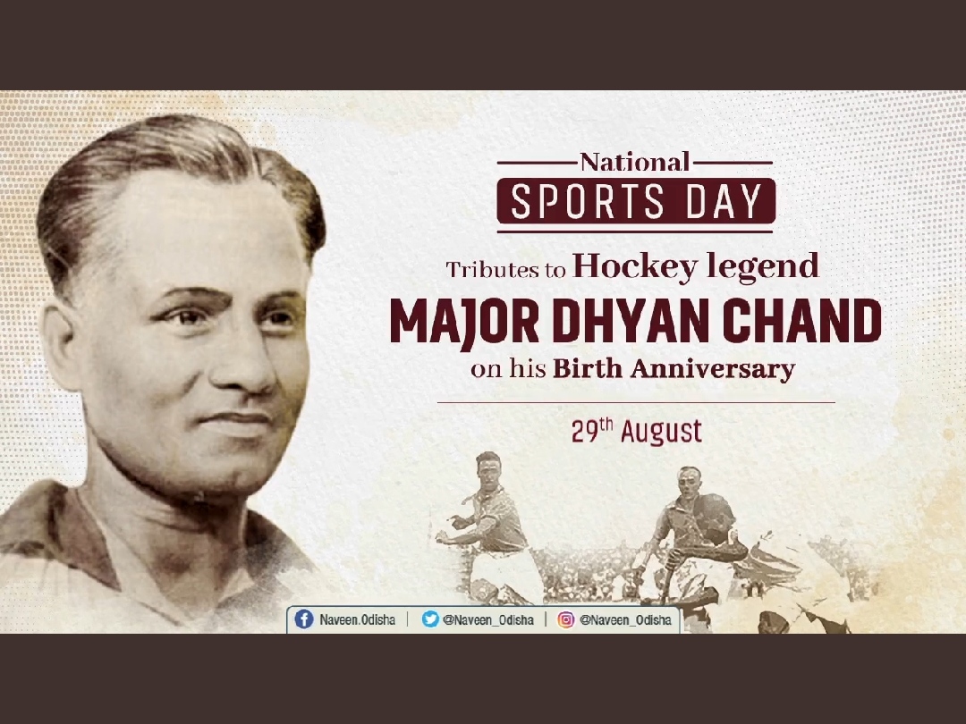 On National Sports Day, Odisha CM Pays Tributes To Hockey Wizard Major ...