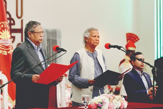 Muhammad Yunus Takes Oath As Head Of Bangladesh Interim Government   Muhammad Yunus Takes Oath As Head Of Bangladesh Interim Government 