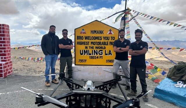 High-Altitude UAV Hover Test