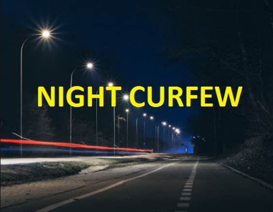 Night curfew in Delhi