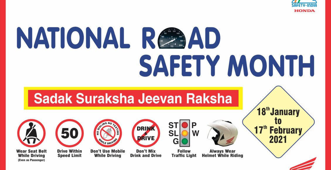 Sadak Suraksha Abhiyan Telethon: An Initiative For Road Safety Awareness &  Usher Behavioural Change - News18