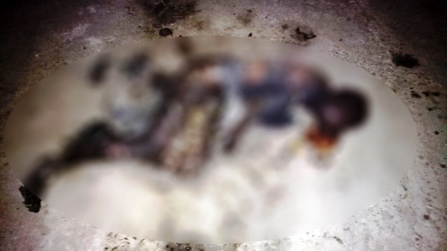 Youth burnt alive