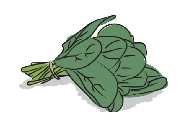 Consuming Leaf Vegetable