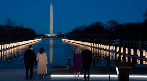 Joe Biden, Kamala Harris Hold Memorial For 400,000 US COVID-19 Victims