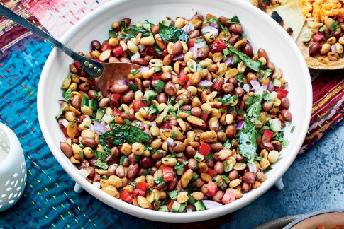 Sprouted Moong Chaat