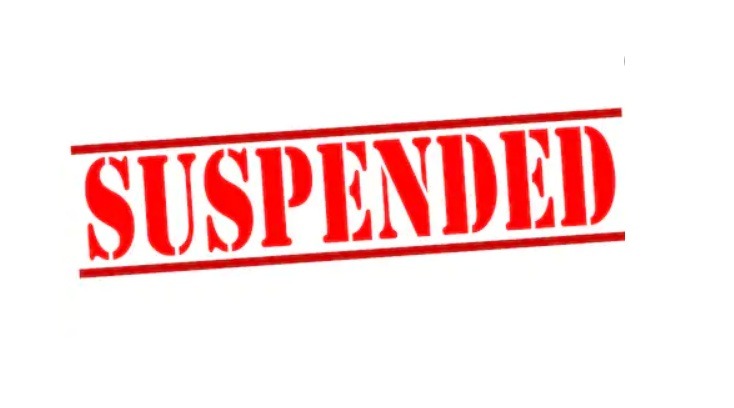 Three Officials Suspended