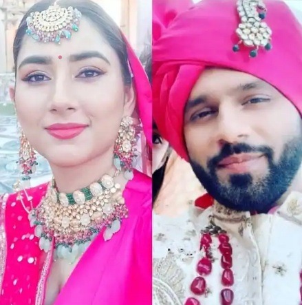 Wedding! Rahul Vaidya-Disha Parmar's Pictures Leave Netizens Surprised