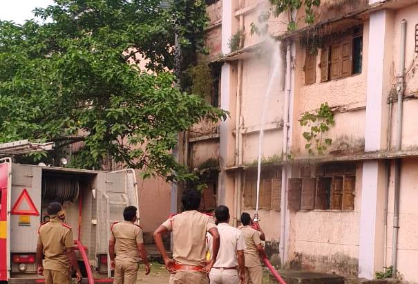 Fire Breaks Out At MKCG