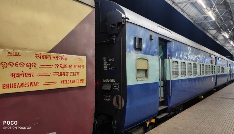 Bhubaneswar-Nayagarh Town Special Train Starts Operation - Pragativadi