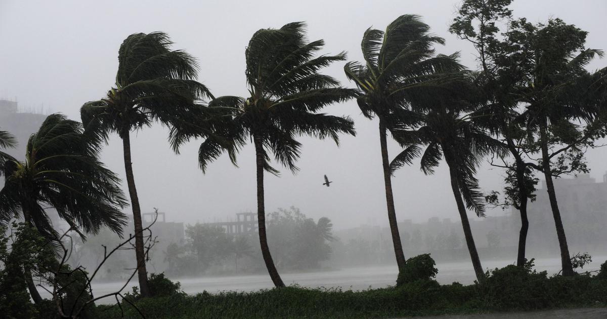Cyclone Asani: Heavy Rain