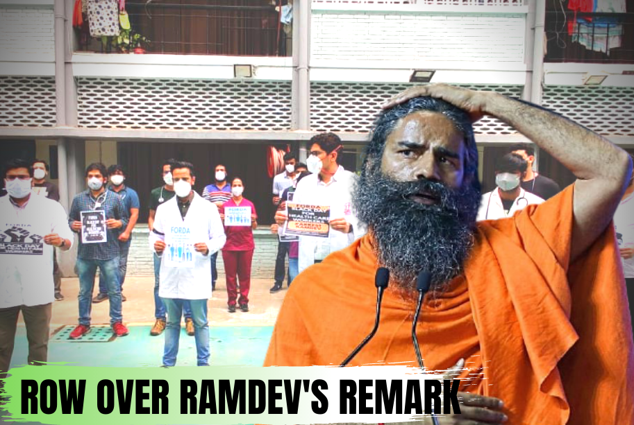 Row over Ramdev's remark