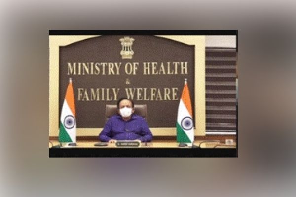 14. Union Health Minister Addresses The Global Yoga Conference 2021