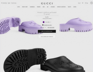Gucci Rubber Sandals