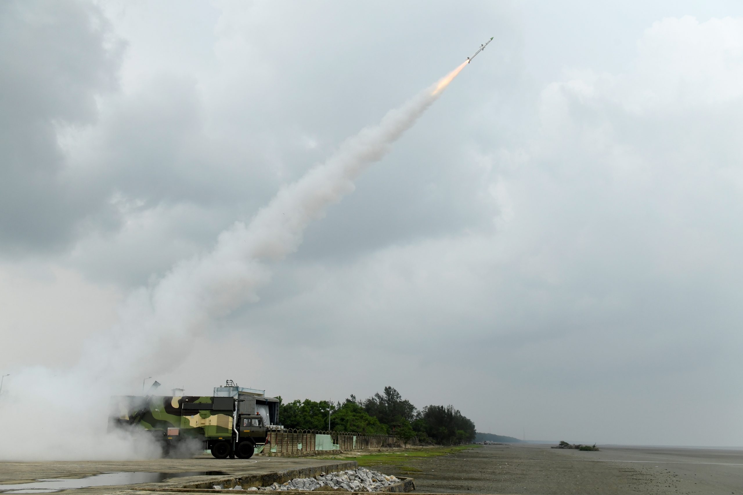 DRDO Successfully Flight-Tests Surface-To-Air Missile