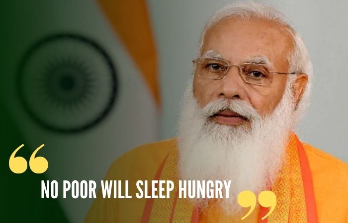 No poor will sleep hungry