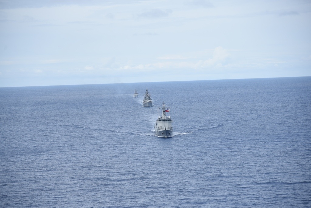Philippine India Navies Hold Exercises In West Philippine Sea