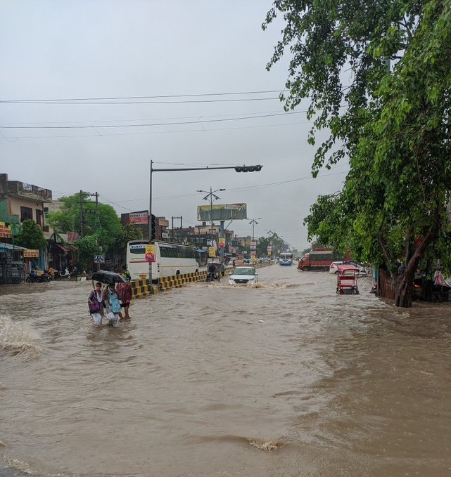 Rains Lash Delhi-NCR