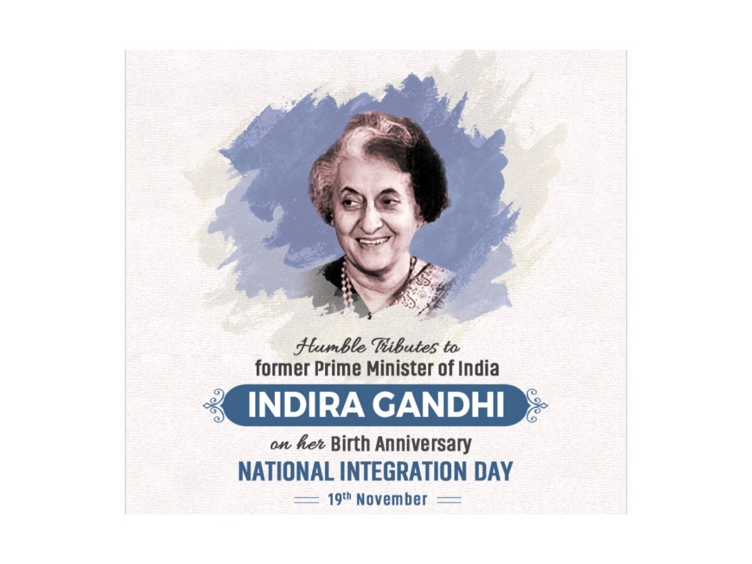 Indira Gandhi on Birth Anniversary