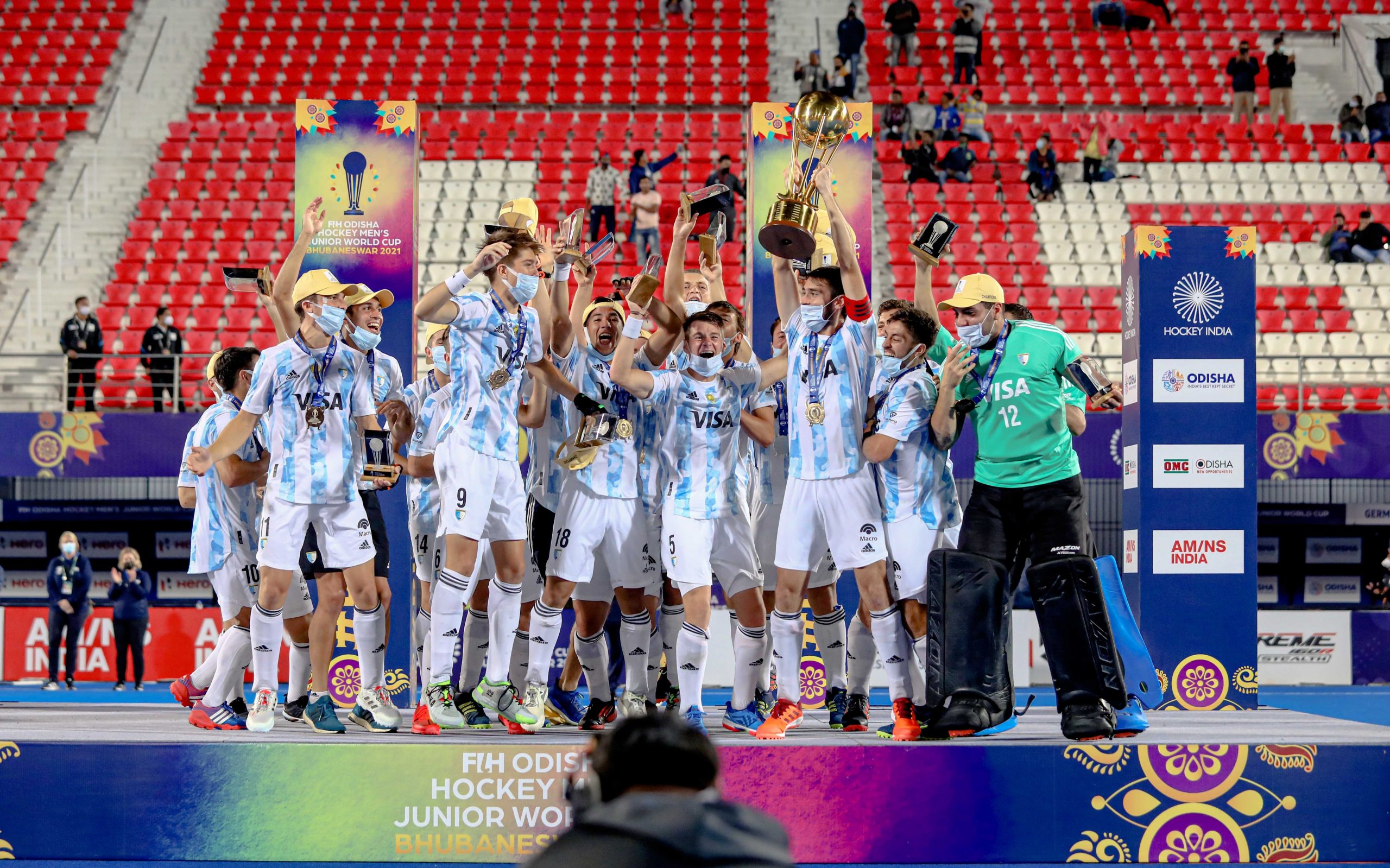 Argentina Clinch FIH Junior Hockey World Cup Trophy Pragativadi