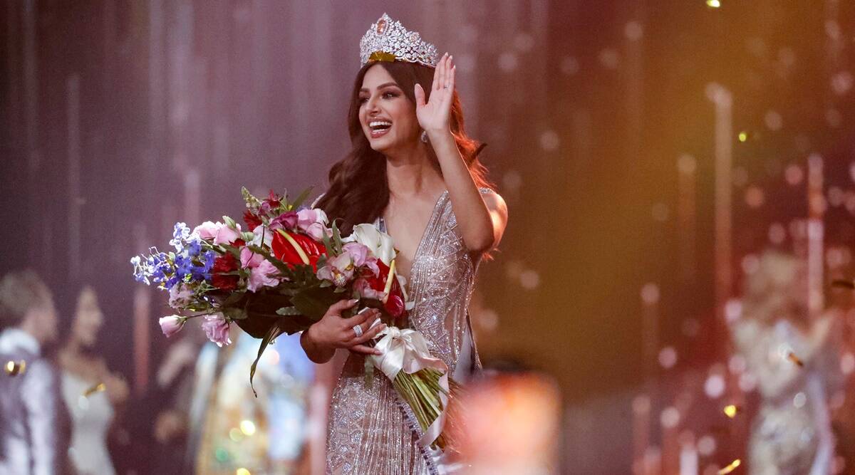 Chak De Phatte India Says Miss Universe 2021 Harnaaz Sandhu After Winning Crown