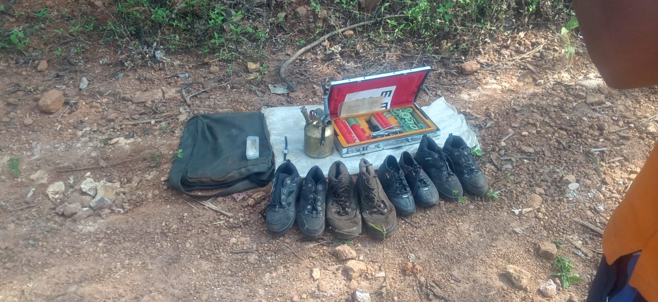 Huge Cache Of Explosives, Maoist Items Seized In Malkangiri