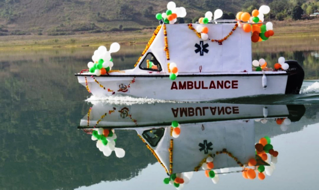 BSF Launches Boat Ambulance