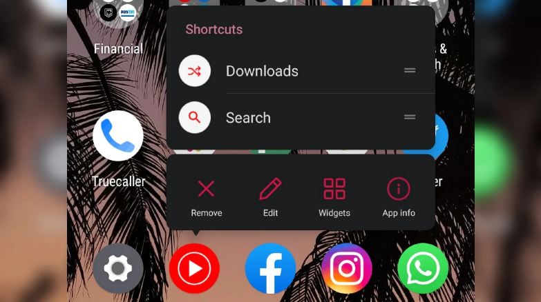 shortcut youtube music