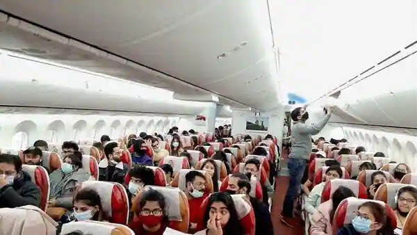 Flight With Indians From Ukraine