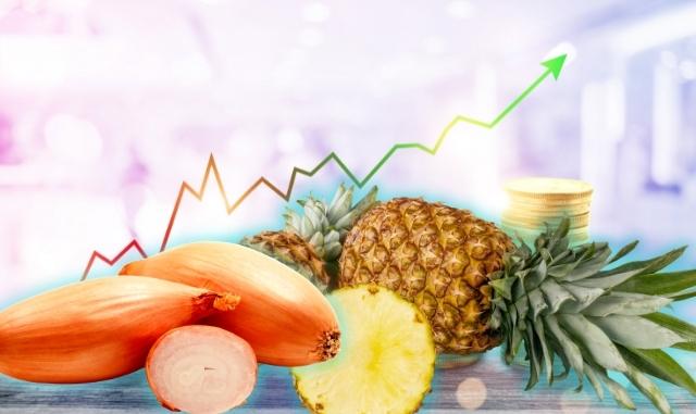 Pineapple, Shallot Exports See Boom With Growth Of 100 % Since 2013