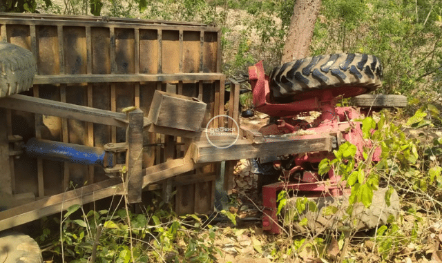 Driver Dies As Tractor Overturns