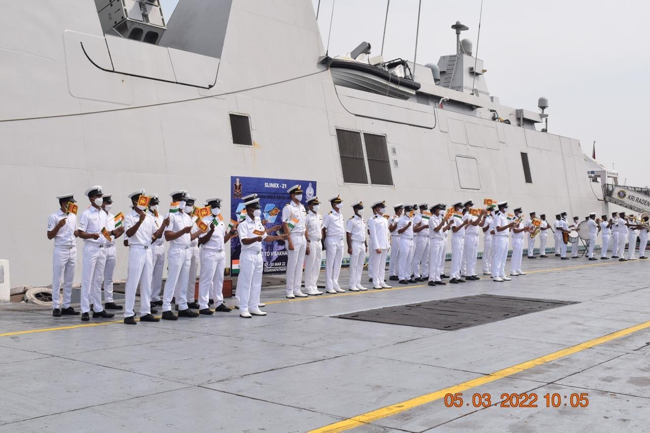India-Sri Lanka Bilateral Maritime Exercise SLINEX commences
