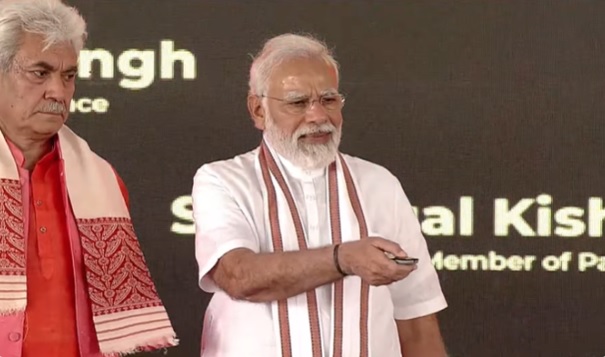 PM Modi Launches Projects Worth Rs 20K Cr In J&K - Pragativadi