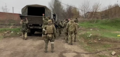 Over 1 000 Ukrainian Marines Surrender In Mariupol Says Russia   AWD 