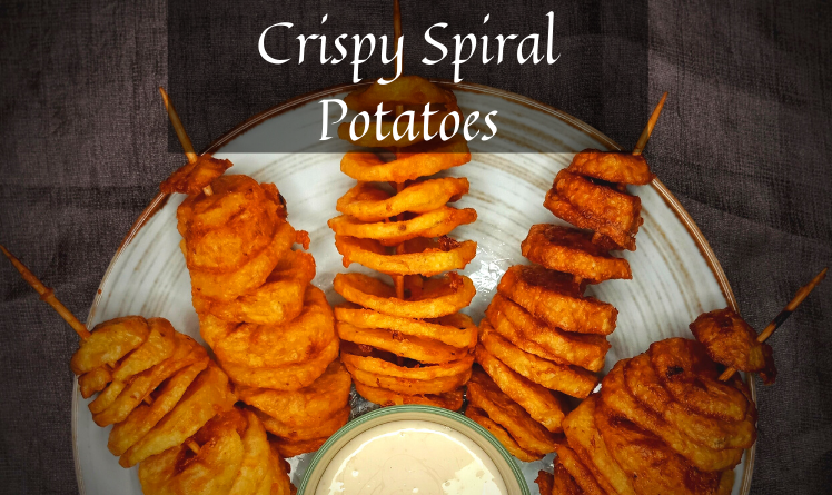 Crispy Spiral Potato Fry