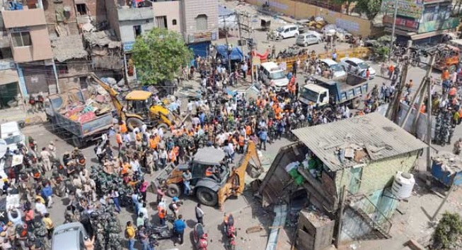 Demolition Drive In Jahangirpuri