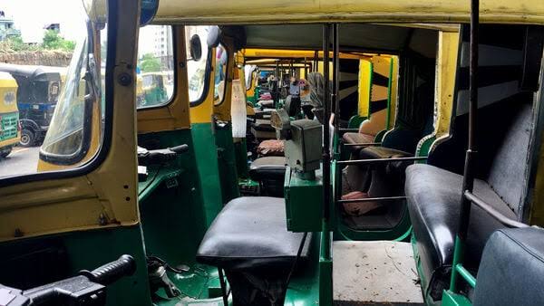 Delhi auto cab drivers' strike