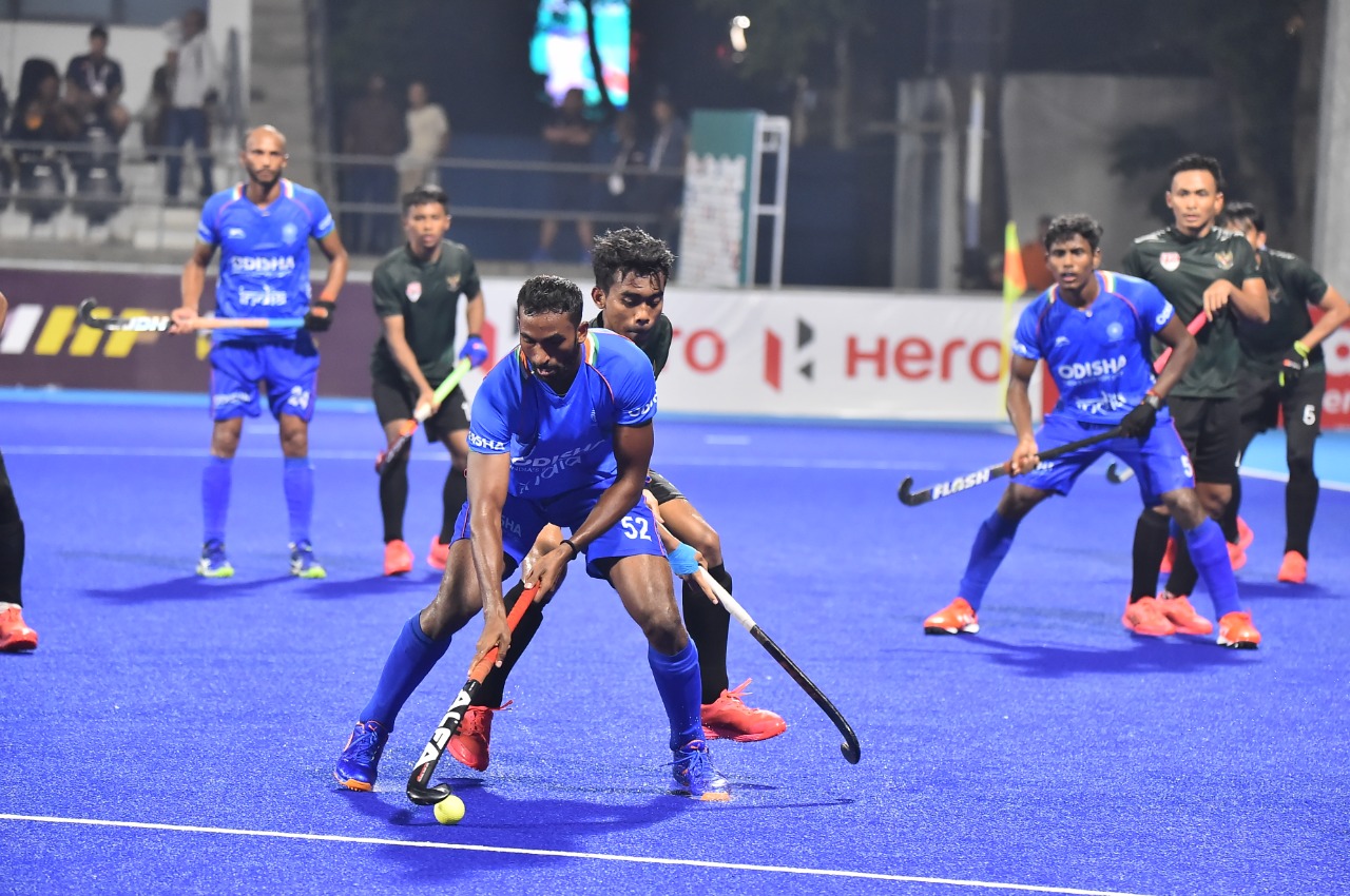 Hockey Asia Cup 2022 India Pick Stunning 160 Win Over Indonesia To