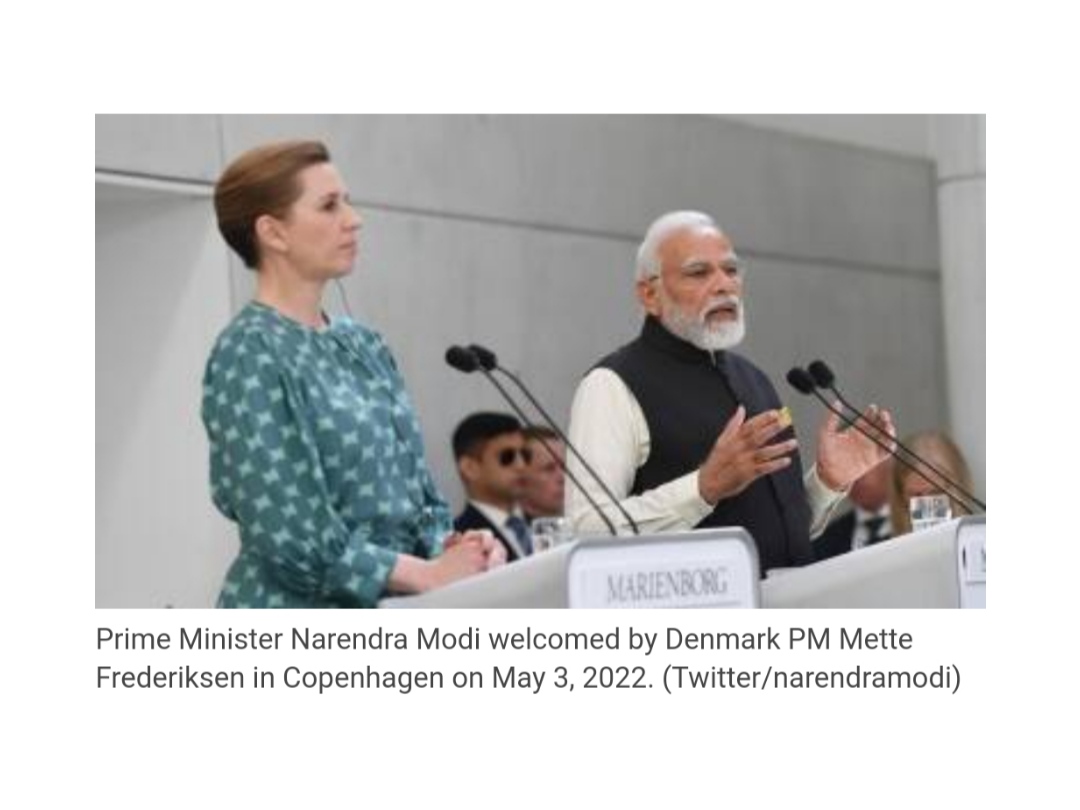 Denmark’s PM to Modi