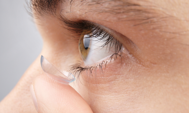 Eyes Safe with Contact Lenses