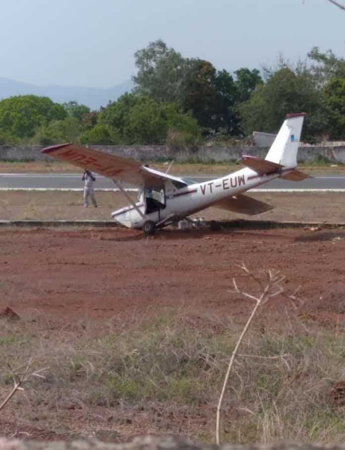 Aircraft Crashes In Kamakhyanagar