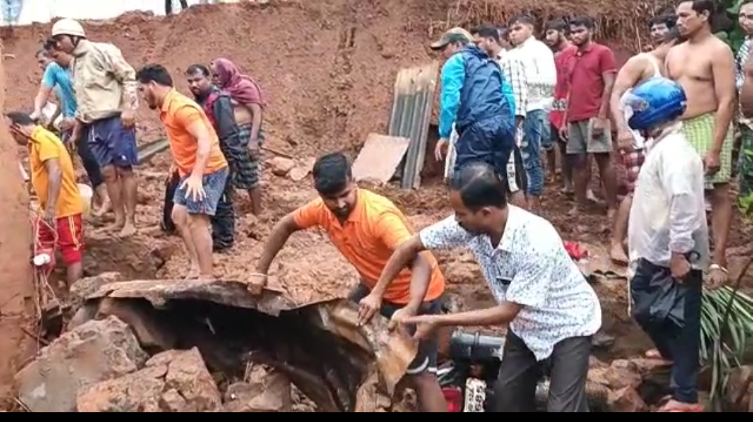 House Collapses In Phulbani