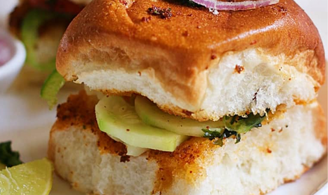 Masala Pav Sandwich