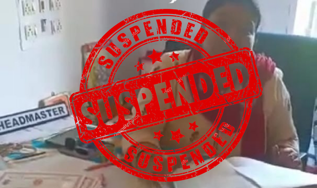 Headmistress Suspended