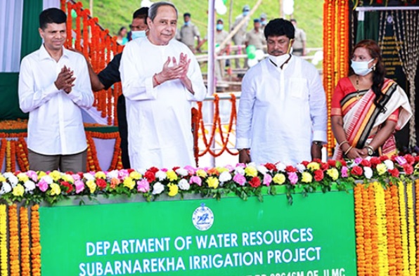 CM Naveen Inaugurates Two Major Irrigation Projects In Mayurbhanj