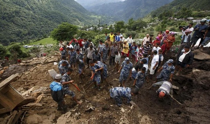 Landslide In Nepal