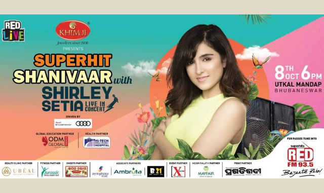 RED FM To Host Live In Concert ‘Superhit Shanivaar With Shirley Setia