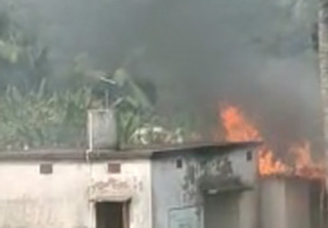Fire in Anganwadi